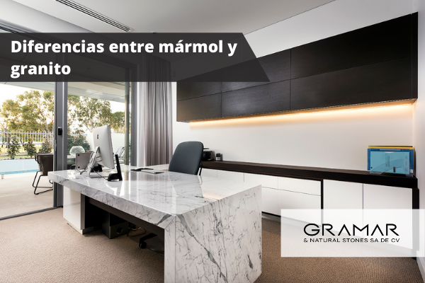 ¿Cuáles son las diferencias entre mármol y granito?