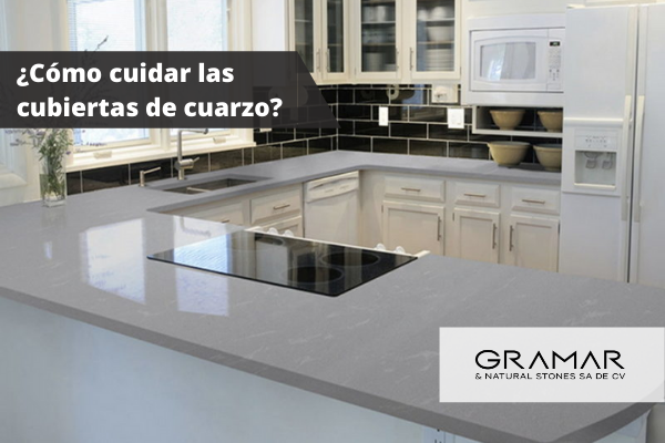 ¿Cómo cuidar las cubiertas de cuarzo?