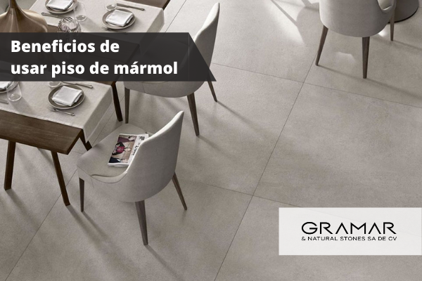 Beneficios de usar piso de mármol
