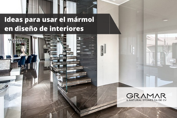 Ideas para usar el mármol en diseño de interiores