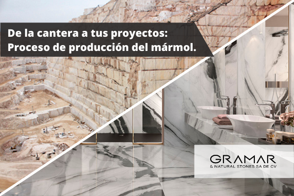 Producción del mármol: De la cantera a tus proyectos.