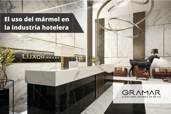 El uso del mármol en la industrial hotelera