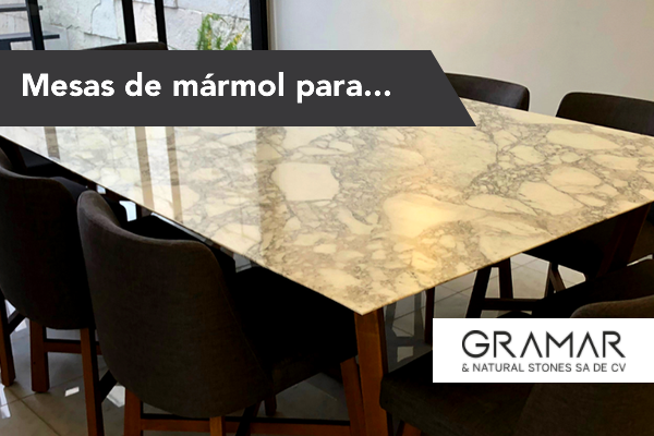 Mesas de mármol para…