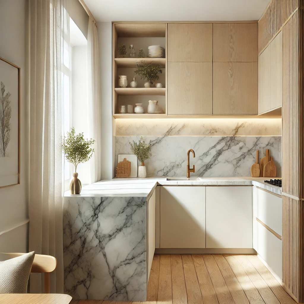 Piedra natural en espacios pequeños: tips de uso