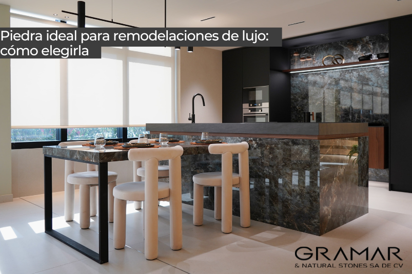 Piedra ideal para remodelaciones de lujo: cómo elegirla