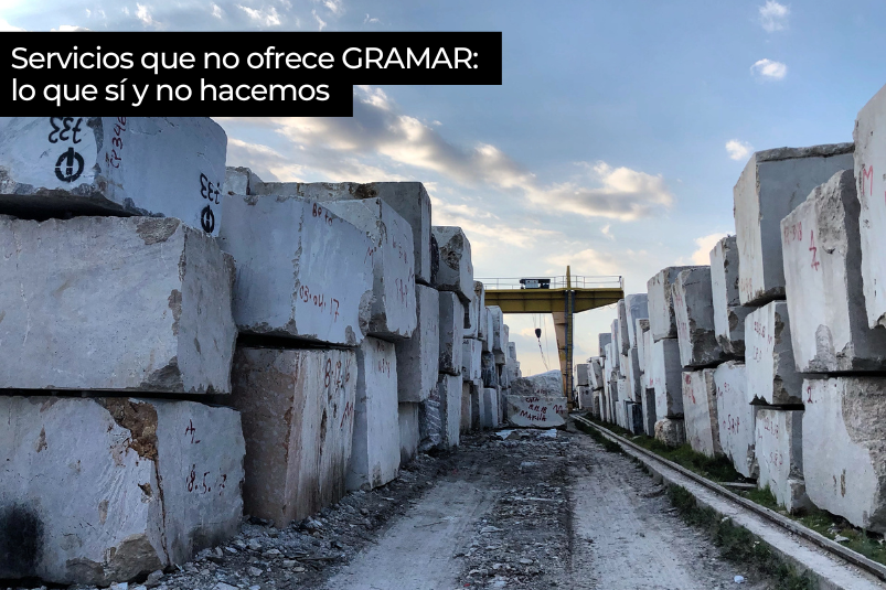 Servicios que no ofrece GRAMAR: lo que sí y no hacemos